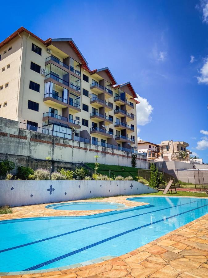 Lindo Apto Com Lazer Completo Em Aguas De Lindoia Apartment Exterior foto